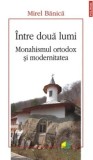 Cumpara ieftin Intre doua lumi. Monahismul ortodox si modernitatea/Mirel Banica