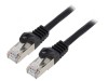 Cabluri patch F/UTP 6 litat CCA PVC negru 2m 26AWG, Lanberg