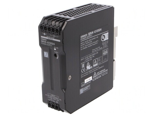 Alimentator Pulsatoriu DIN 120W 24V 5A S8VK-G12024
