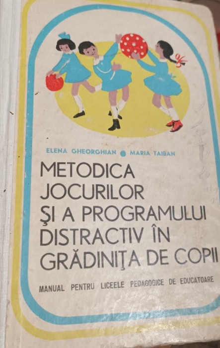 METODICA JOCURILOR SI A PROGRAMULUI DISTRACTIV IN GRADINITA DE COPII