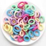Cumpara ieftin Set accesorii par 25 elastice 1.5 cm, 20 elastice spiralate, 20 elastice textile, 5 cleme ursulet 0.8 cm, multicolor, cutie depozitare