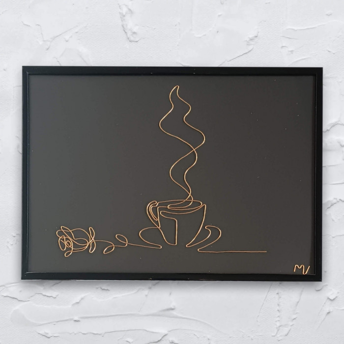 Te invit la o cafea, 21&times;30 cm,