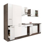 Mobilier de bucătărie Yorki 310, &icirc;n varianta cu rafturi, fără blat de lucru