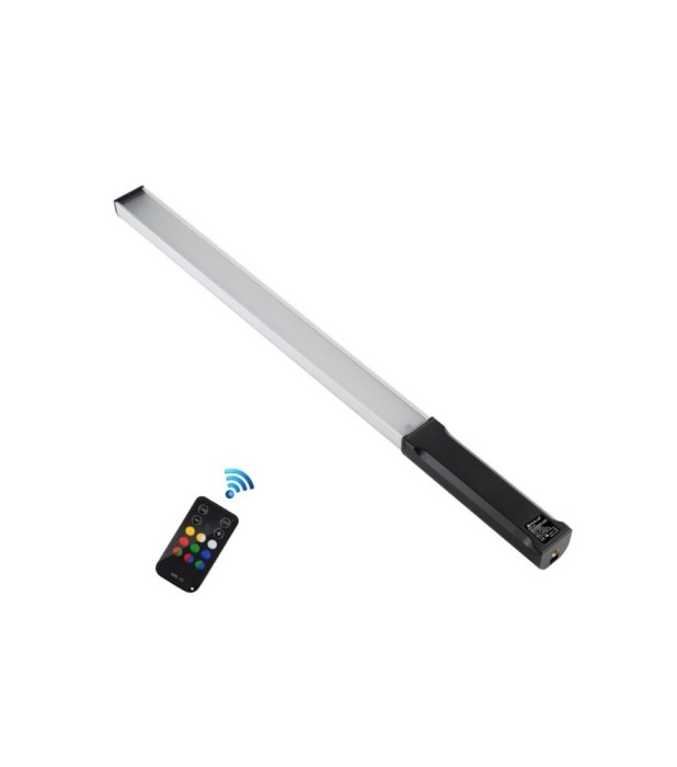 ​Bagheta LED RGB 10W Portabila 2600mAh PULUZ LED Stick cu Telecomanda