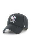 47 brand șapcă MLB New York Yankees culoarea negru, cu imprimeu, B-DGTSM17CTP-BK