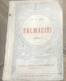 C. 1 Carte Interbelica - Regalista - St. O. Iosif - Talmaciri