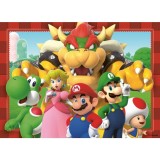 Ravensburger - Puzzle Super Mario 4x100 piese
