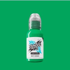 Tusuri Tatuaje - Culori WORLD FAMOUS 30 ml - Mint Green