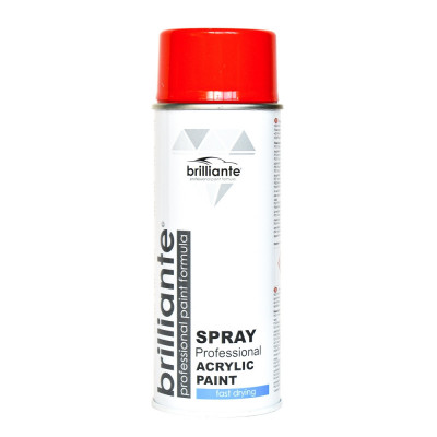 Spray Vopsea Brilliante, Portocaliu, 400ml foto