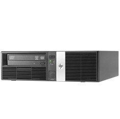 Calculator Refurbished HP Retail System RP5810 SFF, Intel Core i5-4570S 2.90GHz, 8GB DDR3, 128GB SSD, 4 x Serial Port, 1 x 24 Volt USB, 3 x 12 Volt US