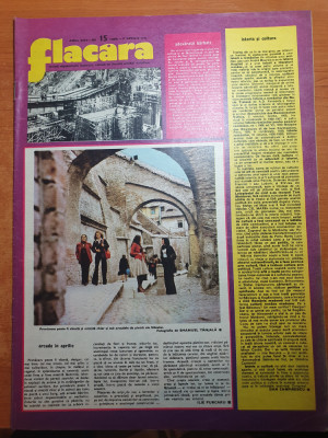 flacara 17 aprilie 1976-articol si foto despre orasul sibiu foto