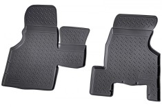 Set de 2 covorase din cauciuc 3D stil tavita premium pentru VW T4 1990-2003