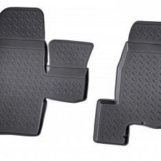 Set de 2 covorase din cauciuc 3D stil tavita premium pentru VW T4 1990-2003