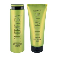 Set Promotional Par Gras si Matreata Scrub Deep Cleansing 200ml + Sampon Cura Maxxelle 250 ml