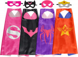 Ks Costumes Set de pelerină de supererou 4 buc pentru băieți, fete, favoruri de, Oem