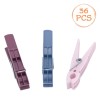 Set C&acirc;rlige Rufe, Multicolor, Plastic, 36 Bucăți, Dimensiune 8 cm, Oem