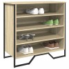 VidaXL Pantofar, stejar sonoma, 80x38x78 cm, lemn prelucrat