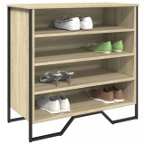 VidaXL Pantofar, stejar sonoma, 80x38x78 cm, lemn prelucrat