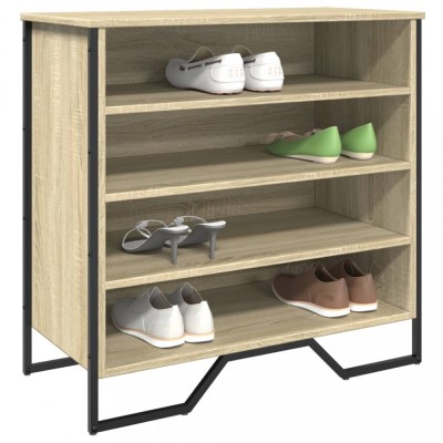 vidaXL Pantofar, stejar sonoma, 80x38x78 cm, lemn prelucrat foto