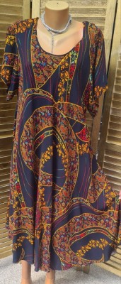 Rochie Maxi din Vascoza cod 0067Marimea foto