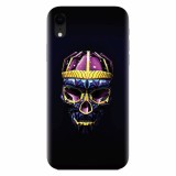 Husa silicon pentru Apple Iphone XR, Colorfull Skull