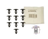 Clema, clips etansare Honda Civic UE, Civic UE, Civic UE, Civic JP, Civic, Crv, Hr-V; Mitsubishi Outlander; protectoare geamuri, set 10 buc,