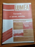revista lumea 11 februarie 1988-cuvantarea lui ceausescu la plenara