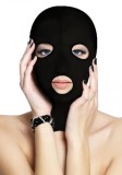 Masca Fetish BDSM Subversion Black, Spandex, Universala, Decupata Ochi/Gura