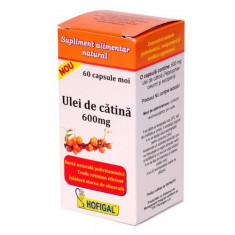 HOFIGAL Ulei de catina 600mg, 60 capsule