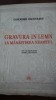 GRAVURA IN LEMN LA MANASTIREA NEAMTU - GHEORGHE RACOVEANU 1940