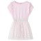 Rochie copii volane, roz deschis, 92 14549