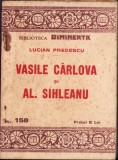 C4057N Vasile C&acirc;rlova și Al Sihleanu de Lucian Predescu Biblioteca Dimineața