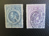 DANEMARCA SERIE STAMPILATA=15, Stampilat