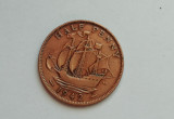 M3 C50 - Moneda foarte veche - Anglia - Half penny - 1942, Europa