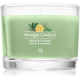 Yankee Candle Sage &amp; Citrus lum&acirc;nare votiv Signature 37 g