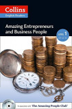 Amazing Entrepreneurs and Business People with MP3 CD - Level 1