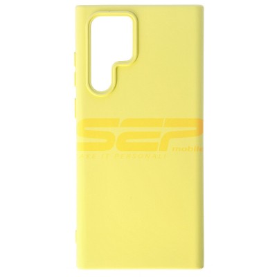 Toc silicon High Copy Samsung Galaxy S22 Ultra Yellow foto