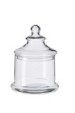 Cumpara ieftin Borcan cu capac sticla transparenta 17 x 27 cm