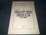 CERCETARI PRIVIND PRODUCTIA PRODUCTIVITATEA SI CALITATEA ARBORETELOR DE PLOPI