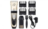 Masina de tuns animale profesionala, silentioasa, cu 2 baterii si accesorii incluse (3, 6, 9, 12mm), reincarcabila