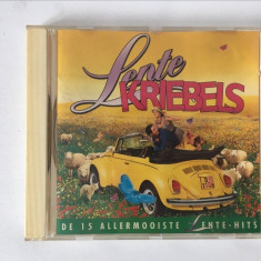 * CD muzica: Lentekriebels, compilatie Rock, Reggae, Latin, Pop, Flamenco