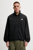 adidas geacă culoarea negru, de tranzitie, JM1772