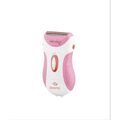 Epilator electric Geemy GM-3036, alimentare acumulator, Alb/roz, K KATHODE foto