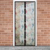 Perdea magnetica anti-insecte usa 100x210 cm, model pasari, inchidere silentioasa, protectie tantari, montaj facil