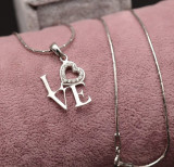 Colier din argint Love&amp;Love ARG273, Argintboutique