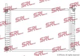 Radiator Ford Fiesta 08, Fusion; Mazda 2 07, motor: 1.4 Tdci, intrare - conector rapid, 501x340x17, SRLine, Aluminiu/ Plastic brazat, 1214085; 1221705