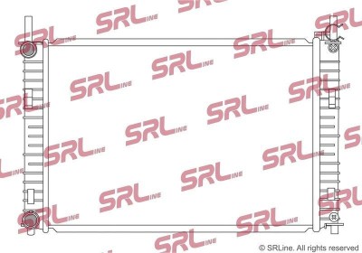 Radiator Ford Fiesta 08, Fusion; Mazda 2 07, motor: 1.4 Tdci, intrare - conector rapid, 501x340x17, SRLine, Aluminiu/ Plastic brazat, 1214085; 1221705 foto