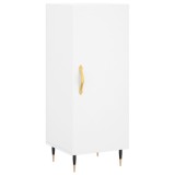 Cumpara ieftin Servanta, alb, 34,5x34x90 cm, lemn compozit