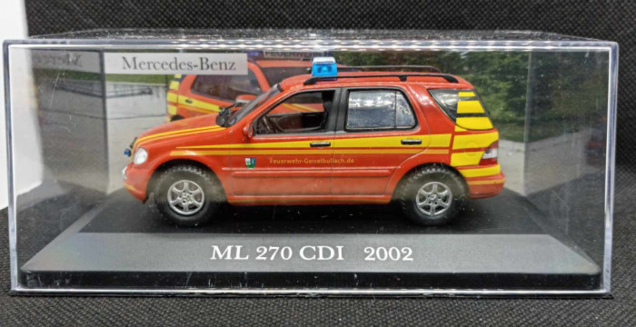 Macheta Mercedes ML 270 CDI - Ixo/Altaya 1/43