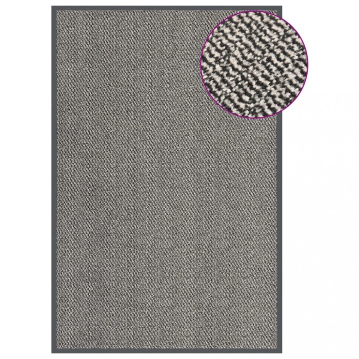 vidaXL Covoraș de intrare cu smocuri, maro deschis, 120x180 cm 326949